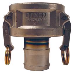 4030-C-SS Cam & Groove Reducing Type C Coupler x Hose Shank 4030-C-SS Stainless steel Type C Jump Size Couplers